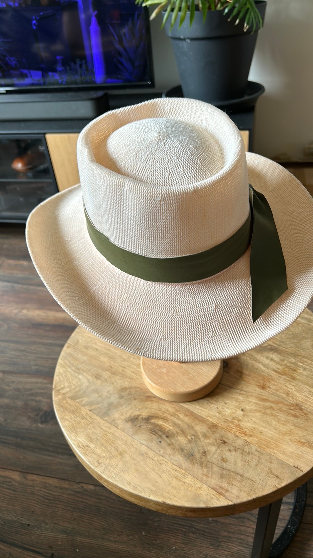 Mooie Panama hoed van het hoedenmerk STETSON USA zgan, Ophalen of Verzenden, Zo goed als nieuw, Hoed