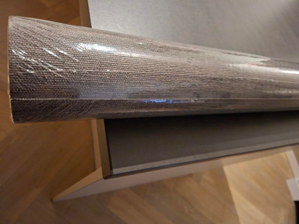 Arte Behang NIEUW 1 rol Lino Lignes grijs, Ophalen, Minder dan 10 m², Grijs, Arte Behang lino lignes