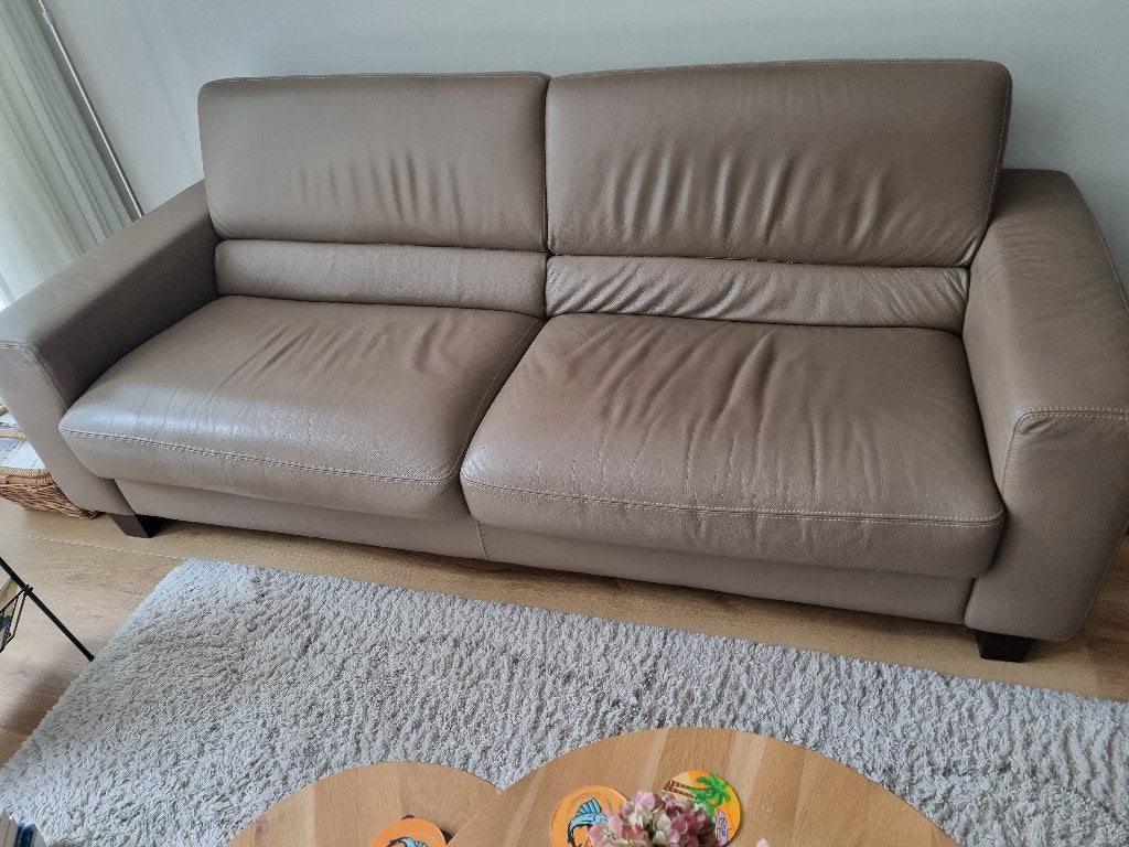 meubels banken relaxfauteuil, Ophalen, Gebruikt, Driepersoons, Rechte bank