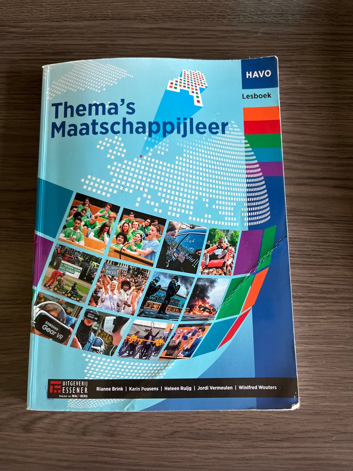 Thema's Maatschappijleer HAVO Lesboek, Ophalen of Verzenden, Zo goed als nieuw, HAVO, Maatschappijleer