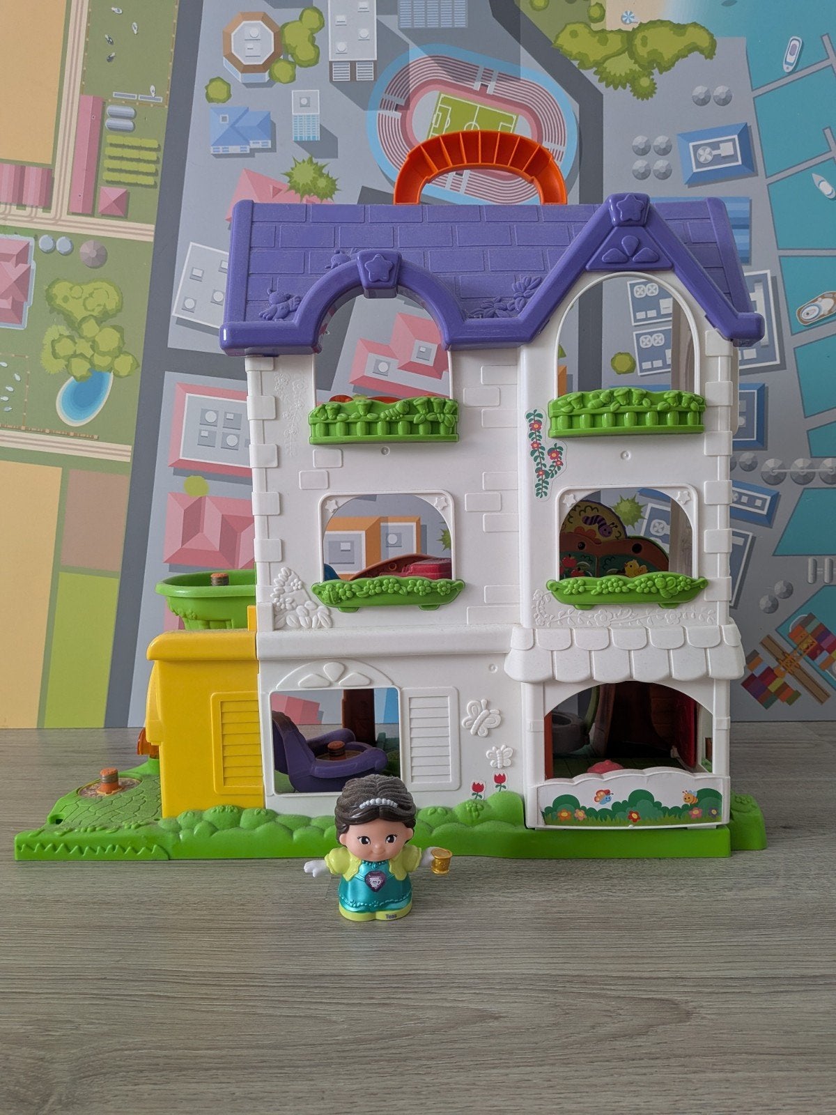 Fisher-Price Little People Speelhuis met Figuur, Ophalen, Gebruikt, Jongen of Meisje