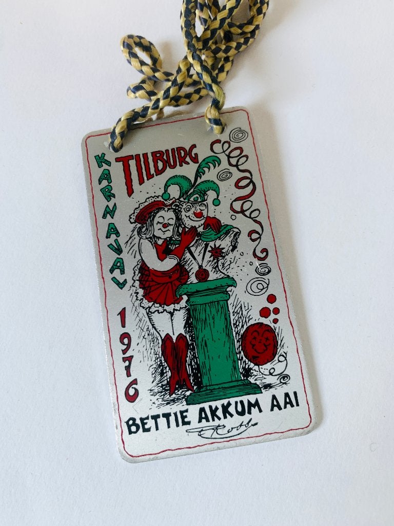 Tilburg Karnaval 1976 Speldje Bettie Akkum Aai carnaval