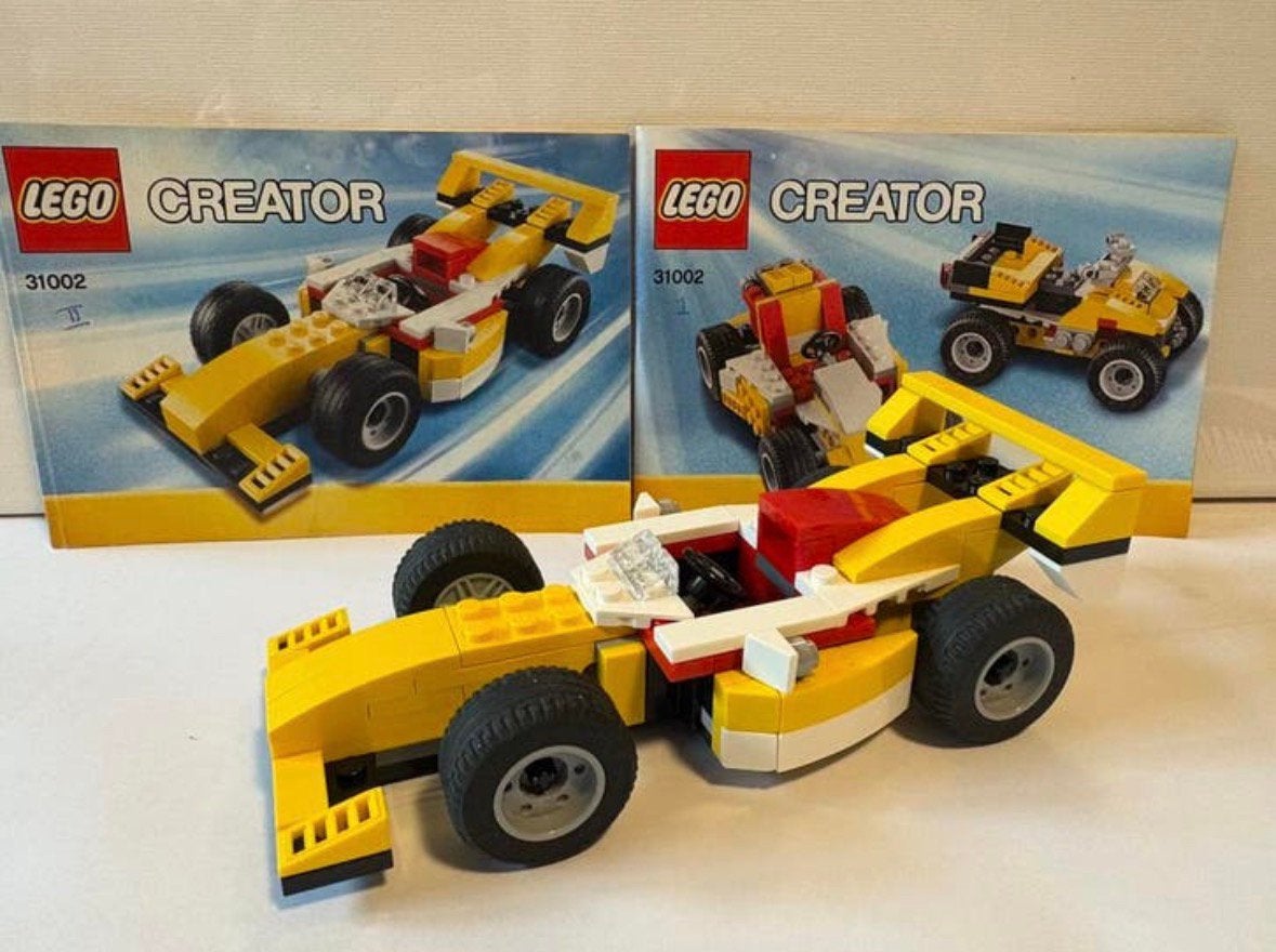 Legoset 31002 Racers 2 boekjes v.a. 4-5 jaar, Lego, Compleet, Ophalen of Verzenden, Zo goed als nieuw