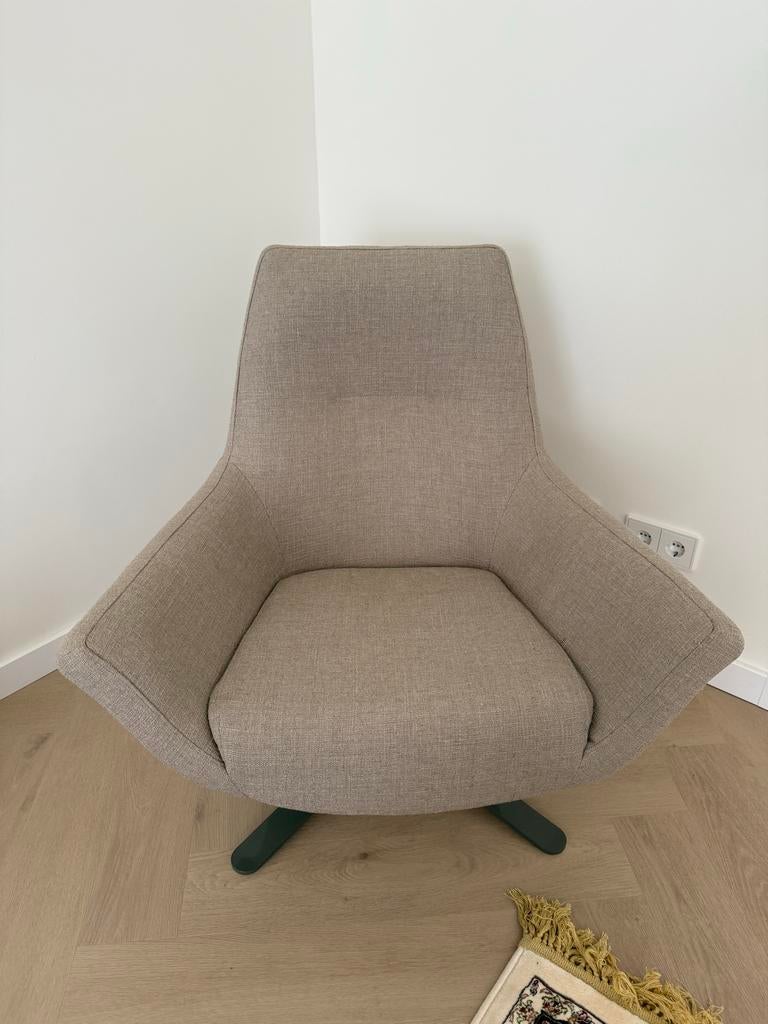 Montel Fauteuil - Comfortabele en Stijlvolle Stoel, Ophalen of Verzenden, Zo goed als nieuw, Stof, 75 tot 100 cm
