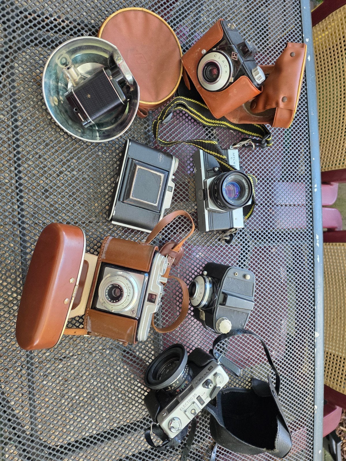 Vintage Camera Collectie - Agfa, Pentacon, Yashica, Ophalen, Compact, Overige Merken