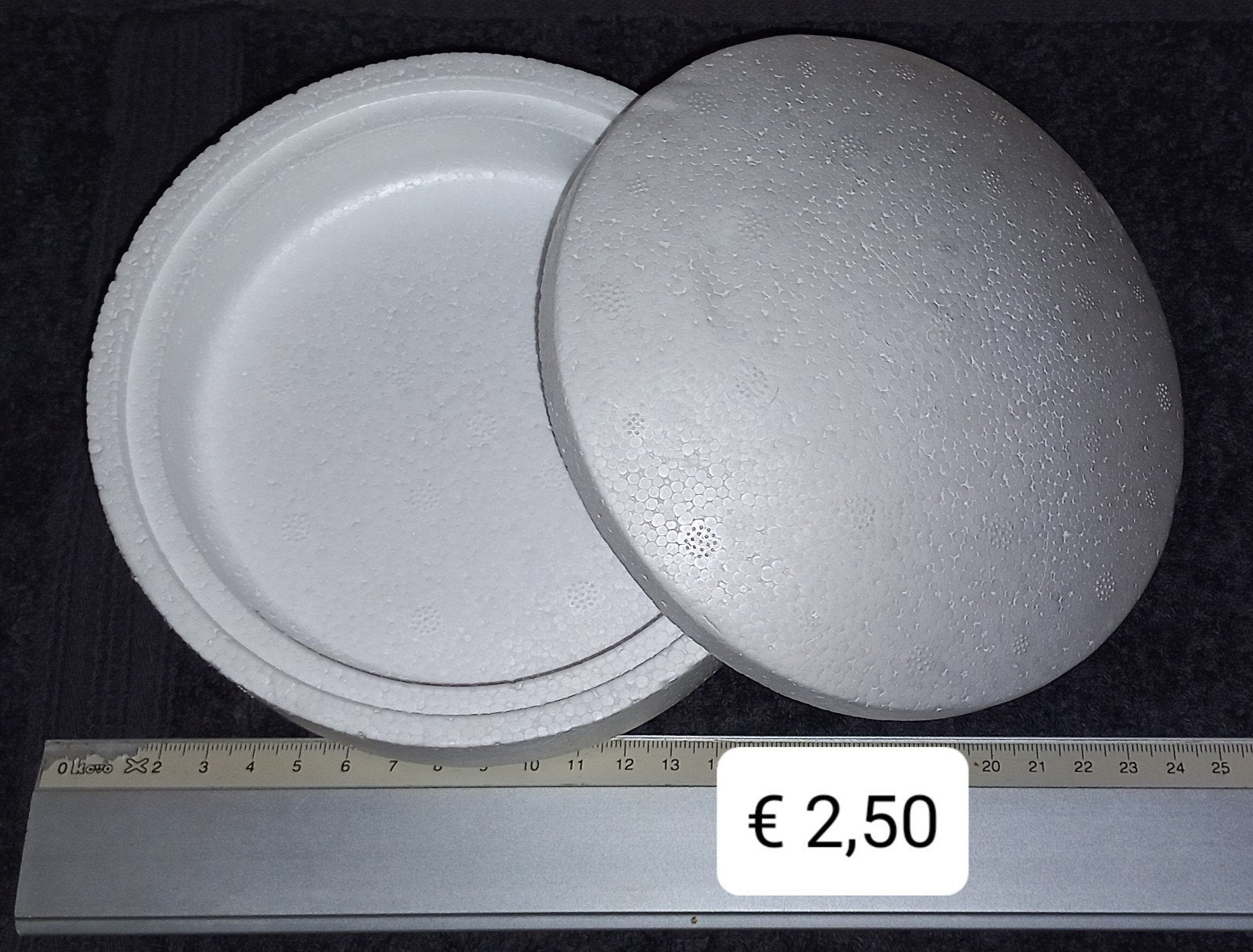 Styropor doosje rond, Ophalen, Overige thema's, Nieuw, Overige materialen