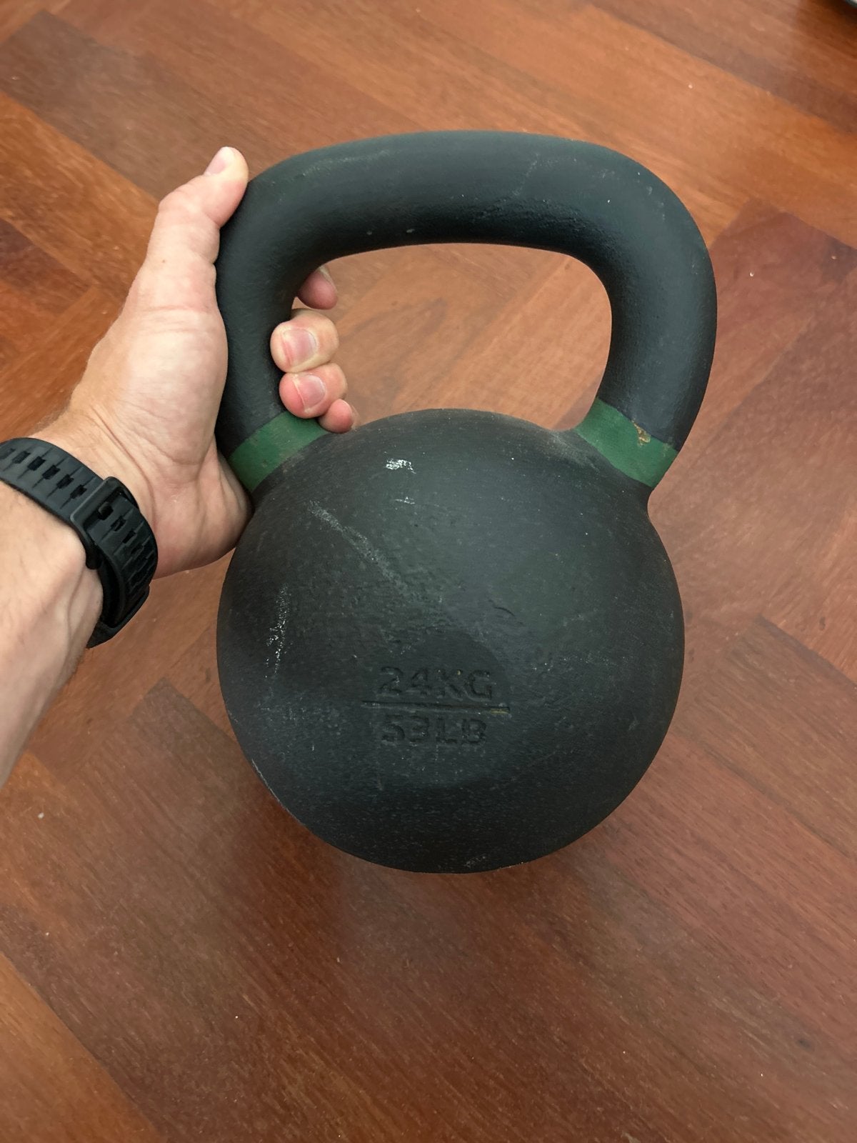 Rogue Kettlebell 24KG - Ideaal voor krachttraining, Ophalen, Gebruikt, Armen, Kettlebell