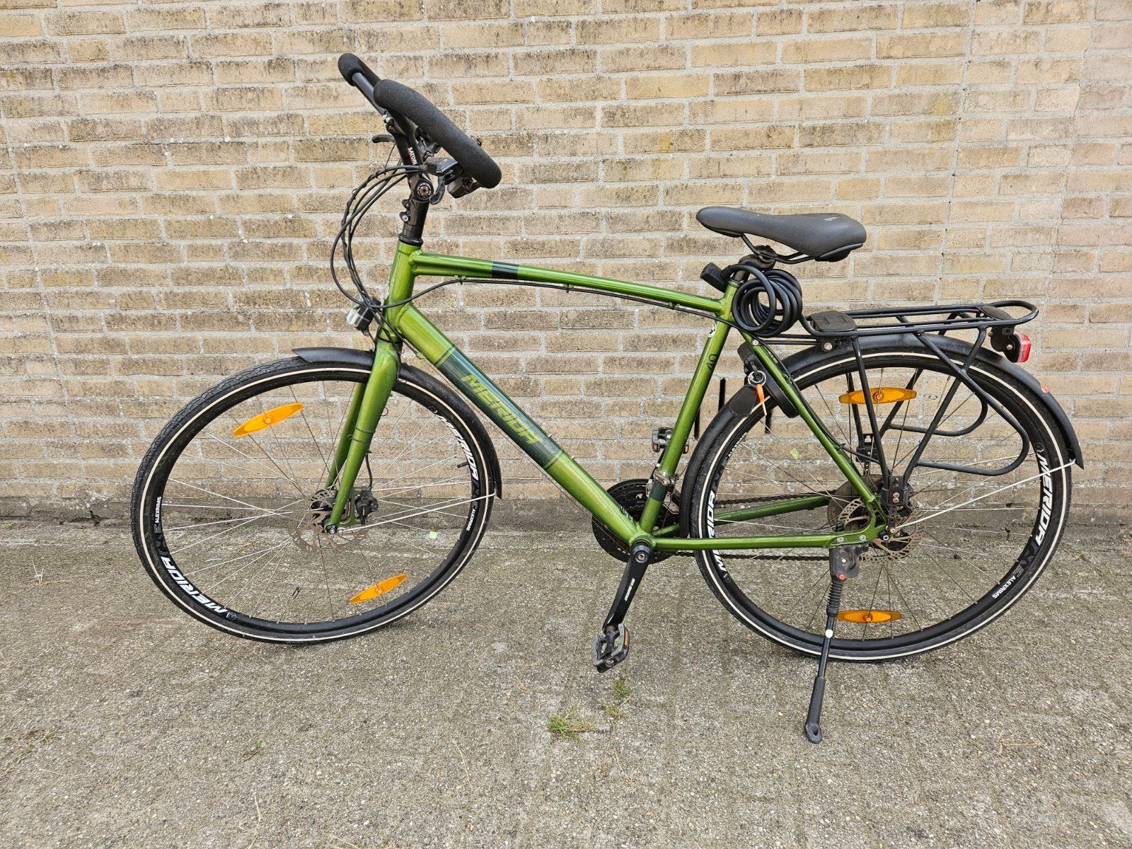 Merida fiets - Groen - Goede staat, Fietsen en Brommers, Ophalen, Gebruikt, Meer dan 20 versnellingen, Overige merken