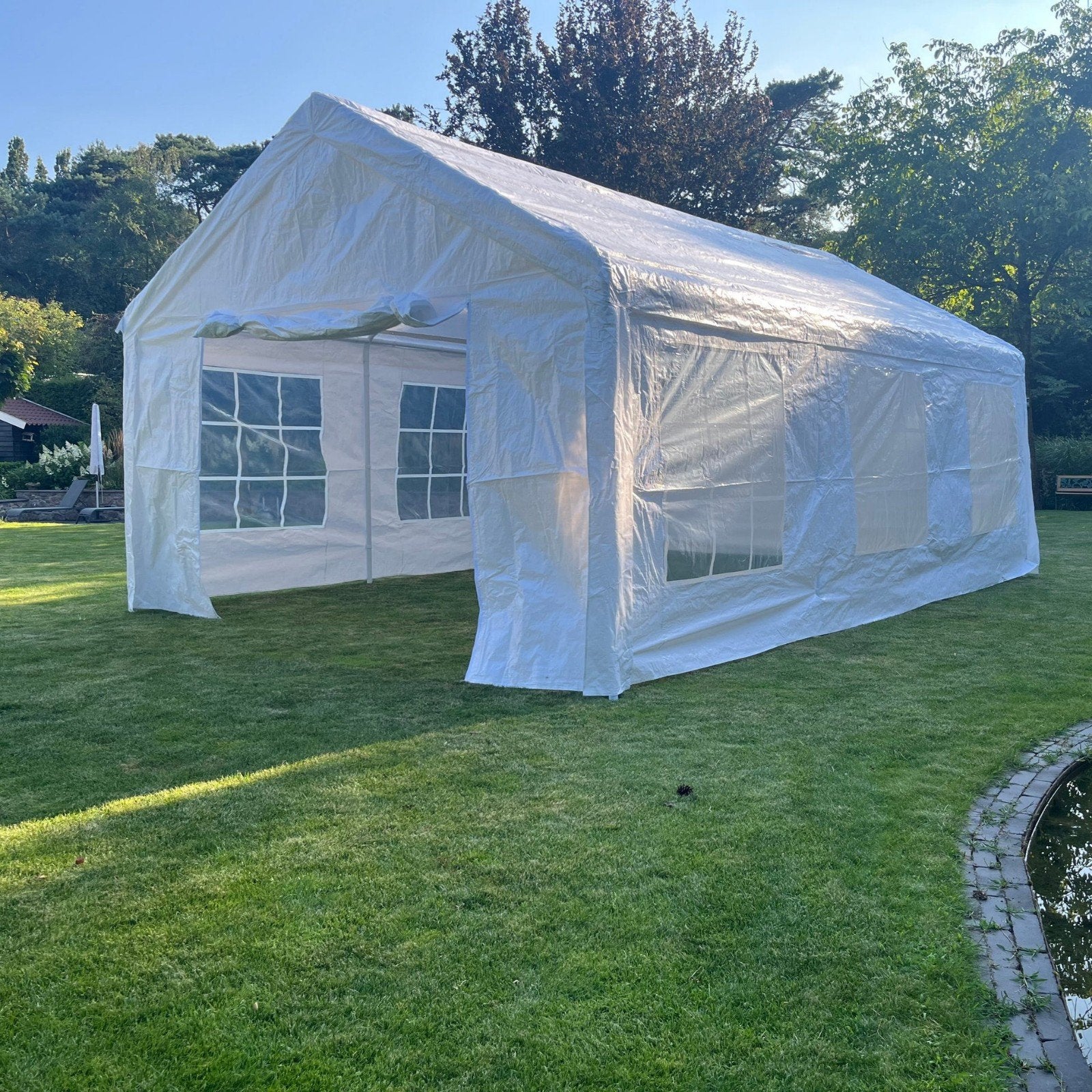 Partytent Verhuur - Diverse Maten, Tuin en Terras, Partytenten, Gebruikt, Partytent, 4 tot 6 meter, 8 meter of meer