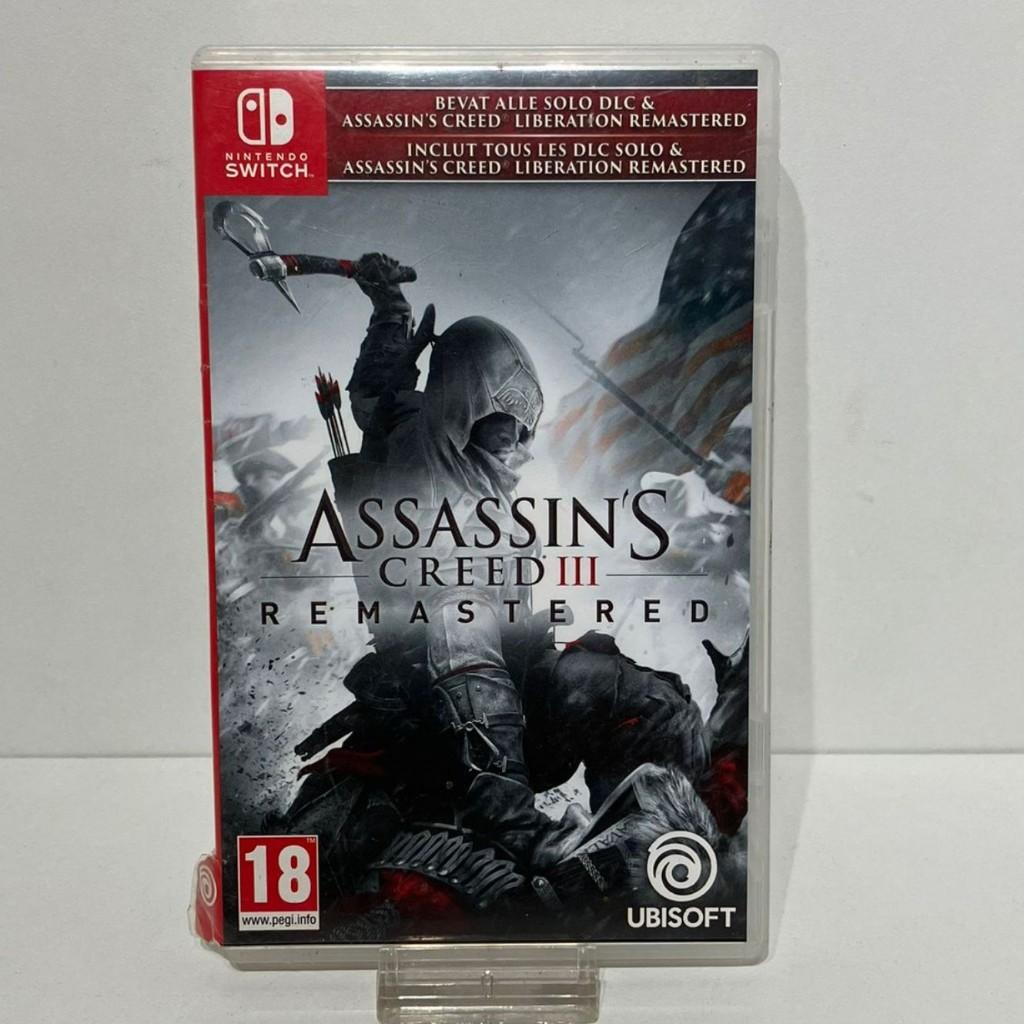 Nintendo Switch Game: Assassin's Creed III Remastered, Spelcomputers en Games, Games | Nintendo Switch, Zo goed als nieuw, Avontuur en Actie