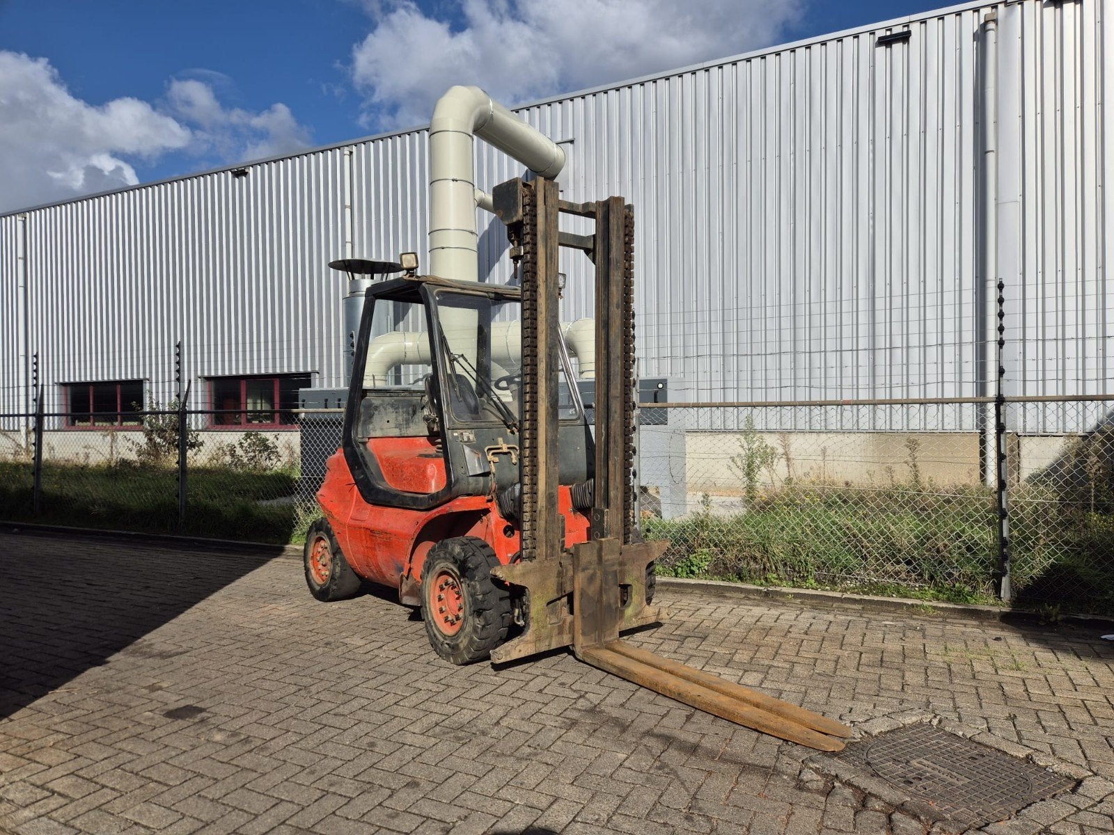 Linde H40D diesel heftruck 4 ton, Ophalen, Diesel, Heftruck, Linde