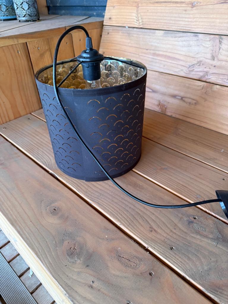 Plafondlamp, Ophalen, Zo goed als nieuw, Minder dan 50 cm