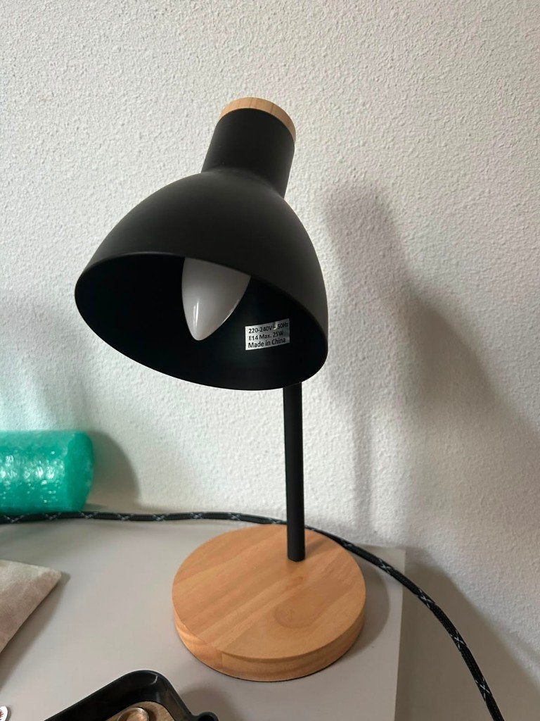 Desk lamp, Zwart, Ophalen, Nieuw
