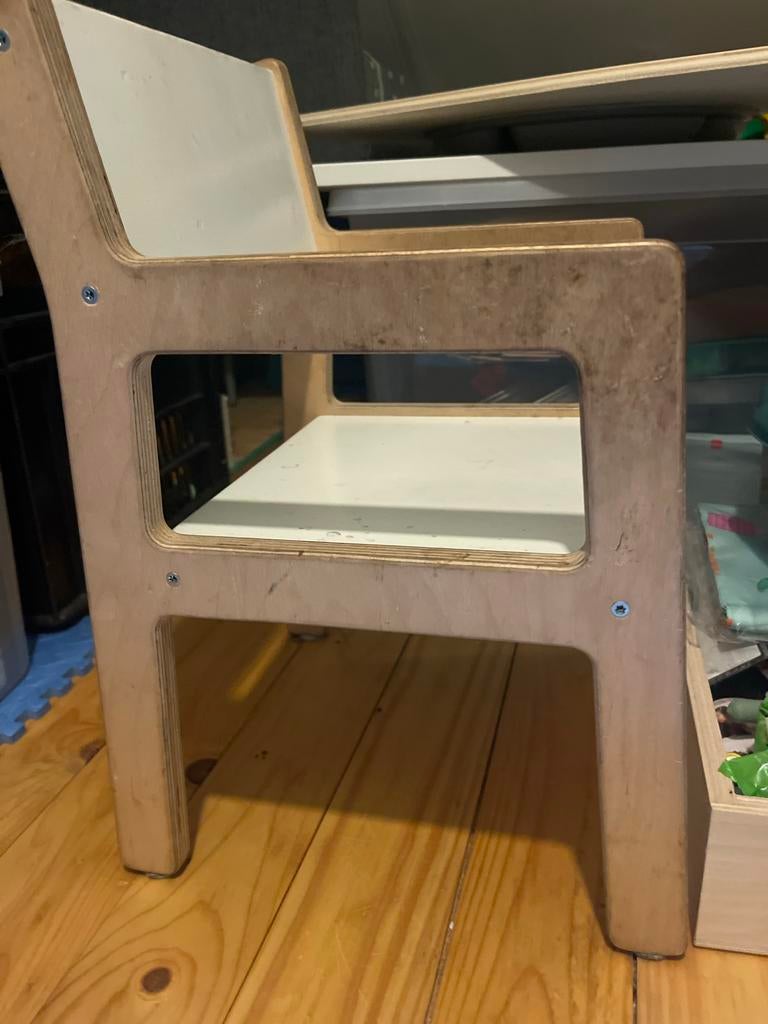 Toddie houten stoeltje peuter, Kinderen en Baby's, Kinderstoelen, Ophalen, Gebruikt, Overige typen