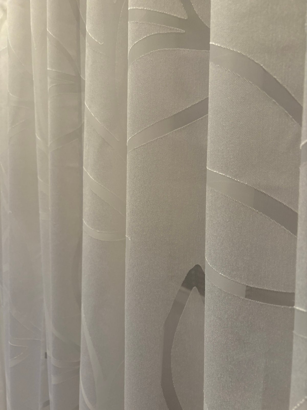 Luxe wave gordijn - 200x240 cm - Nieuw, Ophalen of Verzenden, Nieuw, Wit, 200 cm of meer