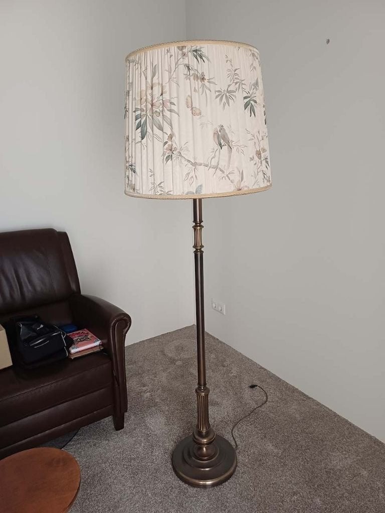 Staande schemerlamp, Huis en Inrichting, Ophalen, Metaal, Klassiek, 150 tot 200 cm