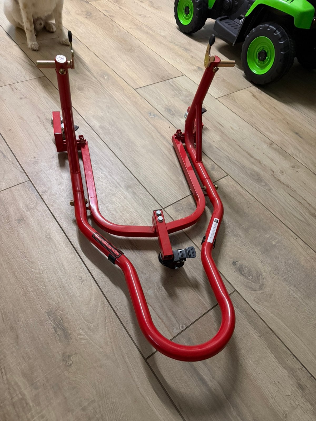 Constands paddockstand verrijdbaar.  Motorstand, Motoren, Ophalen of Verzenden, Gebruikt
