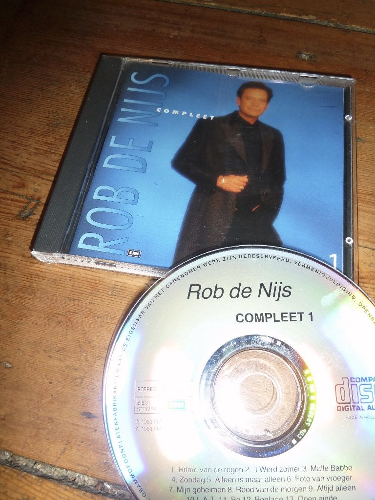 CD - Rob de Nijs - Compleet - De Mooiste -- 1989 EMI, Ophalen of Verzenden