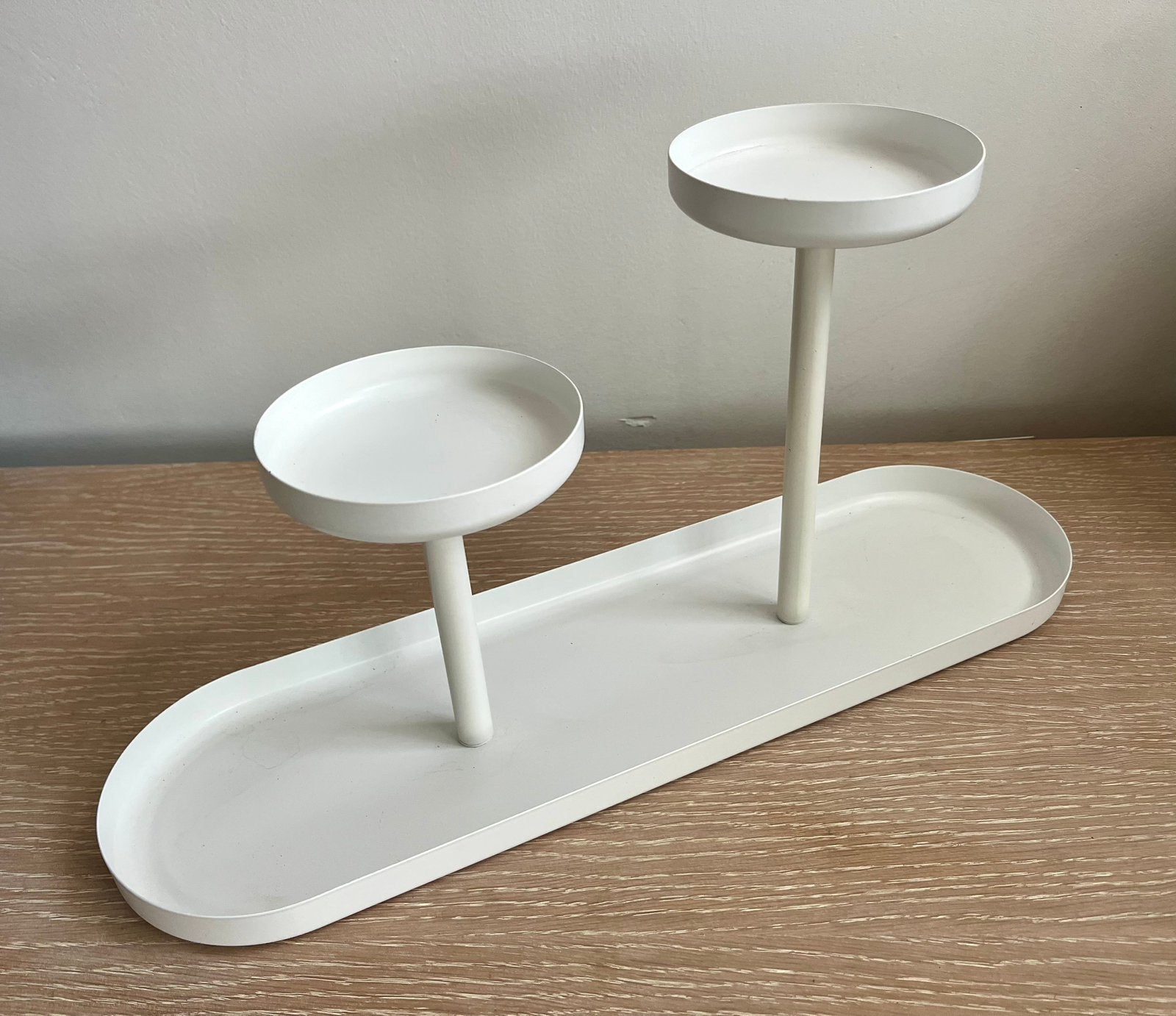 IKEA CHILISTRÅN plantenstandaard / decoratiestandaard – wit, Huis en Inrichting, Woonaccessoires | Etagères, Ophalen of Verzenden