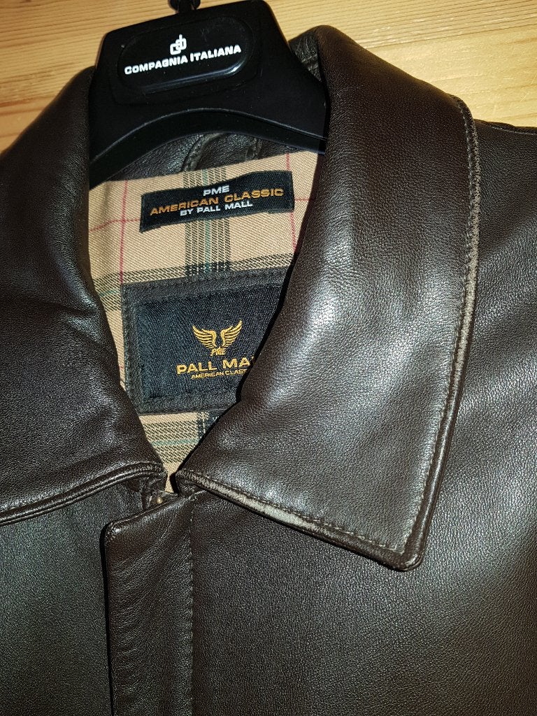 Pall Mall Lerenjas maat XL Nieuw van €549,-, Ophalen of Verzenden, Nieuw, Maat 56/58 (XL), Bruin