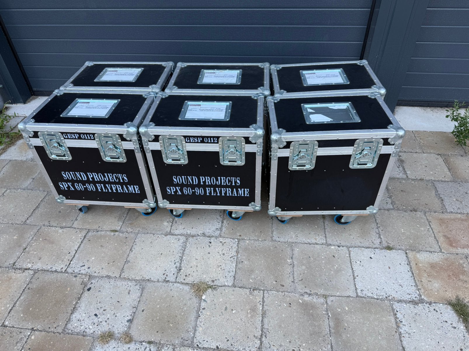 6x flightcase - kabelkist - rigging - movingheads, Muziek en Instrumenten, Ophalen, Zo goed als nieuw, Overige instrumenten, Flightcase