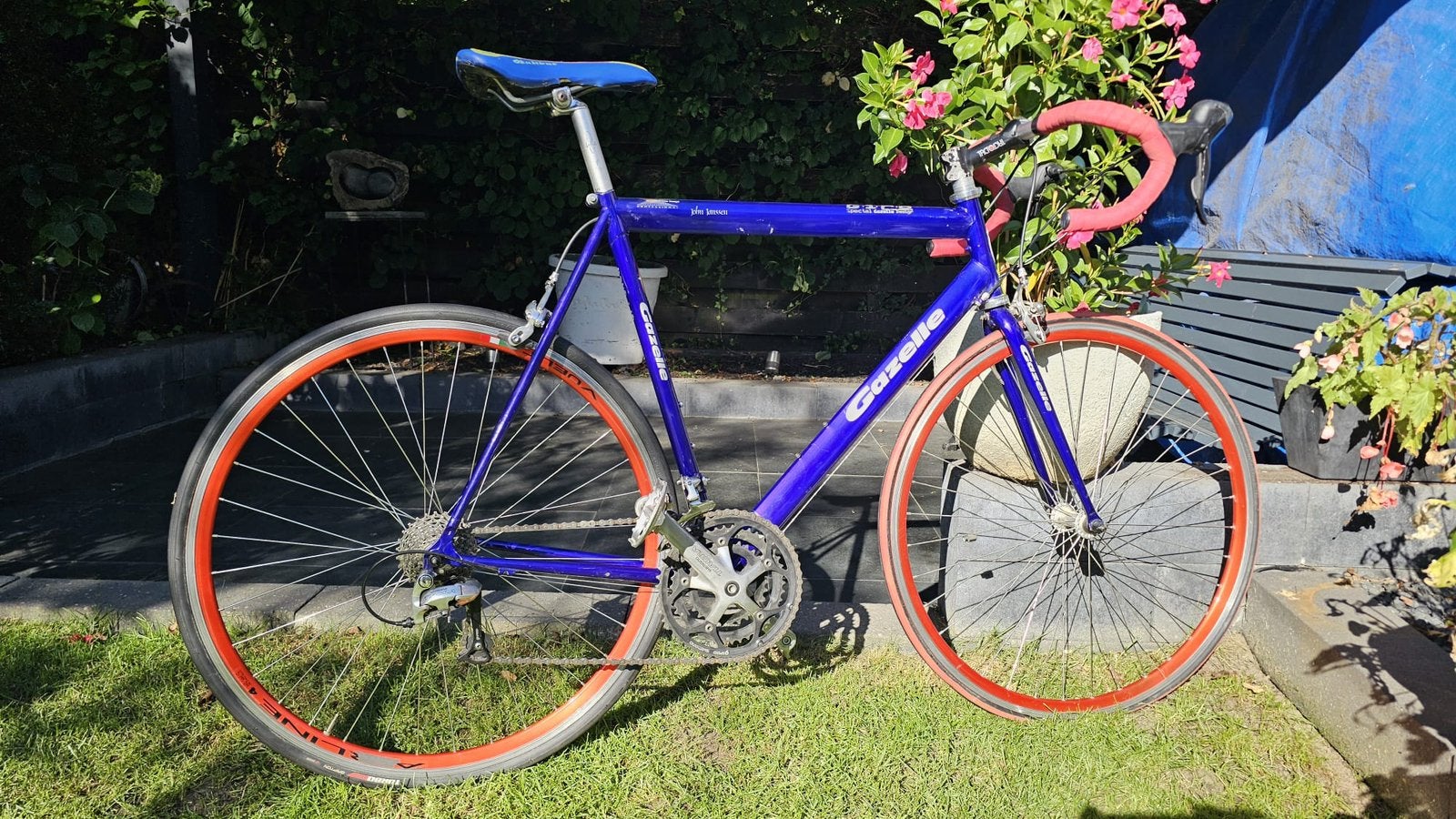 Gazelle Giro racefiets heren oudje, Ophalen, Gebruikt, Staal, Overige maten