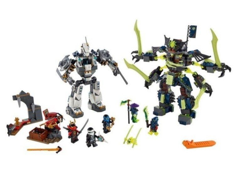 Lego Ninjago 70737 Titan Mech Battle, Ophalen of Verzenden, Zo goed als nieuw, Overige merken