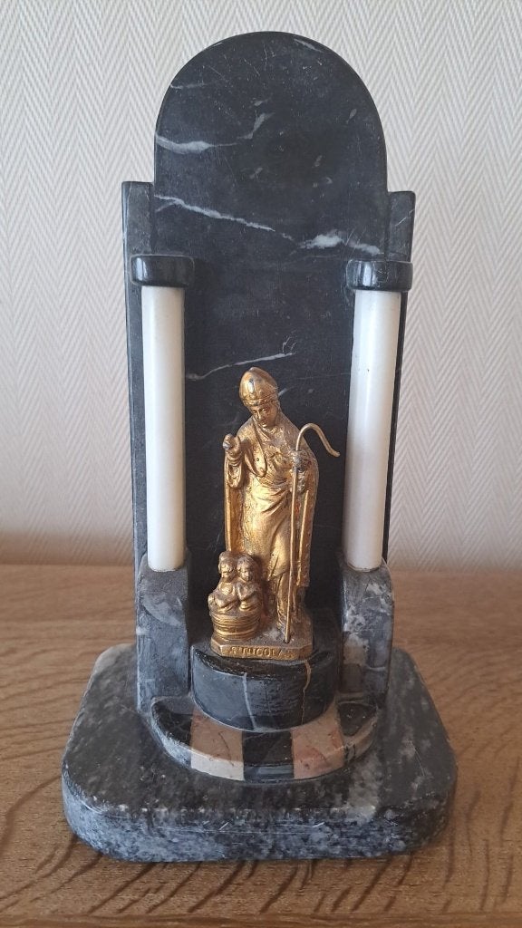 Sinterklaas in tempel, Diversen, Sinterklaas, Verzenden, Gebruikt