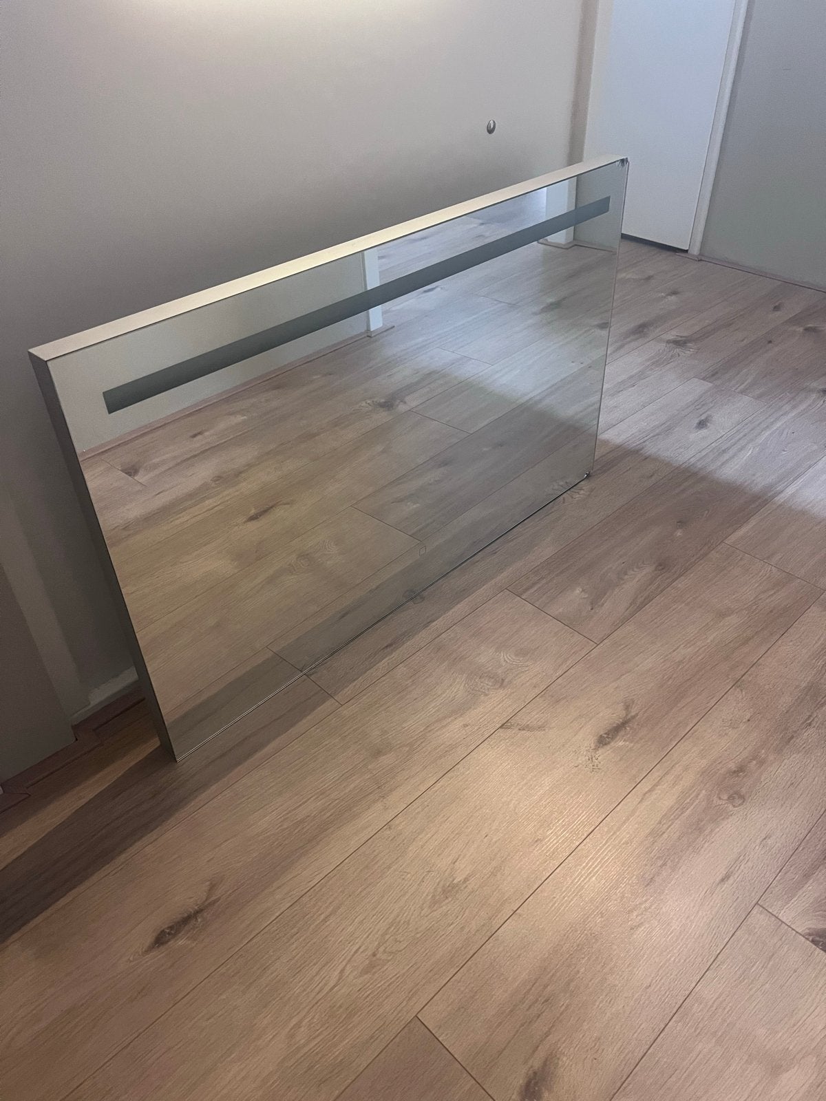 Spiegel met verlichting 100x60cm - Lichte beschadigingen, Ophalen, Gebruikt, 100 tot 125 cm, Minder dan 100 cm