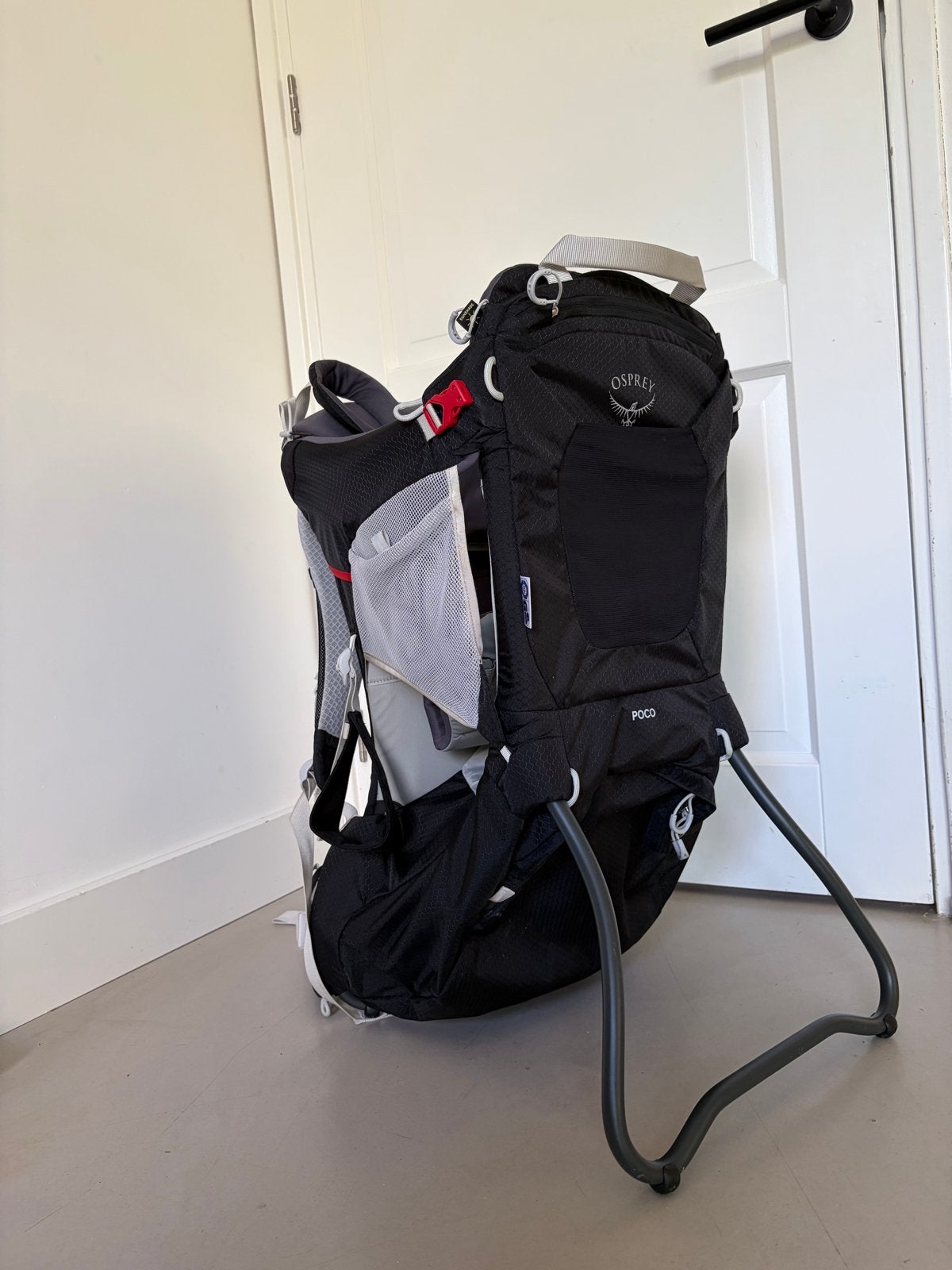 Osprey Poco Starry Black kinder drager, Kinderen en Baby's, Babydragers en Draagdoeken, Zo goed als nieuw, Rug, Draagzak, Ophalen