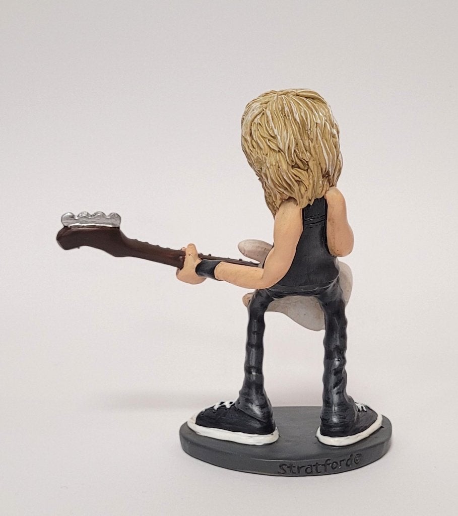 Duff Mckagan Guns N' Roses beeldje by Warren stratford deco, Info@deconoord.nl, Deco Noord, Nieuw, Ophalen of Verzenden