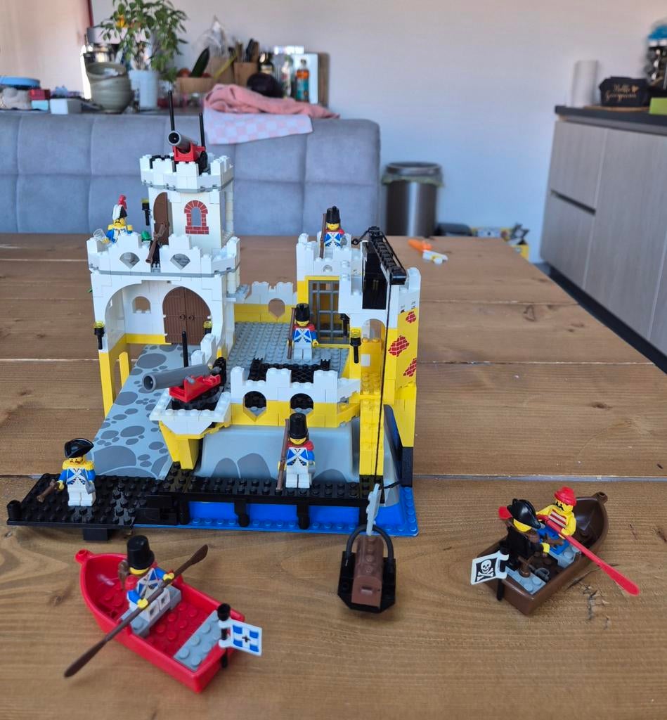 Lego Pirates 6276 Eldorado Fortress, Ophalen of Verzenden, Gebruikt, Complete set, Lego