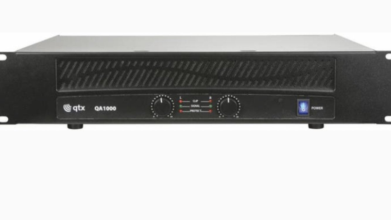 Qtx QA1000 versterker, Ophalen of Verzenden, Zo goed als nieuw, 100 watt of meer