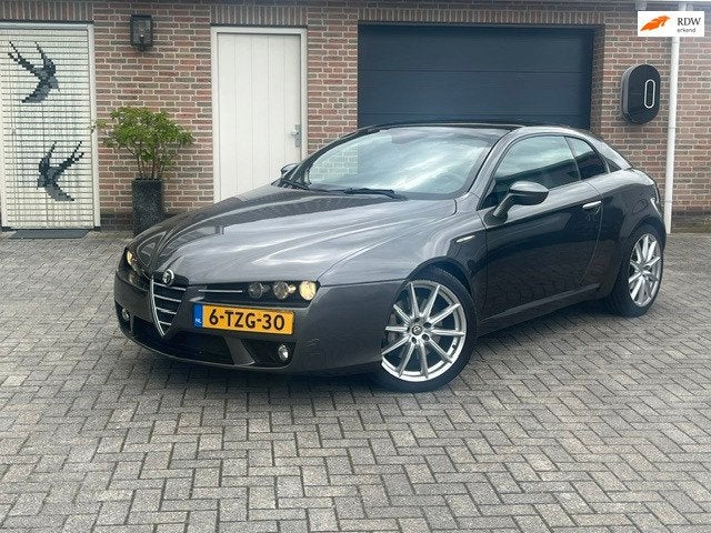 Alfa Romeo Brera 1.7 T SkyWindow, Auto's, Euro 5, Brera, Gebruikt, Zwart