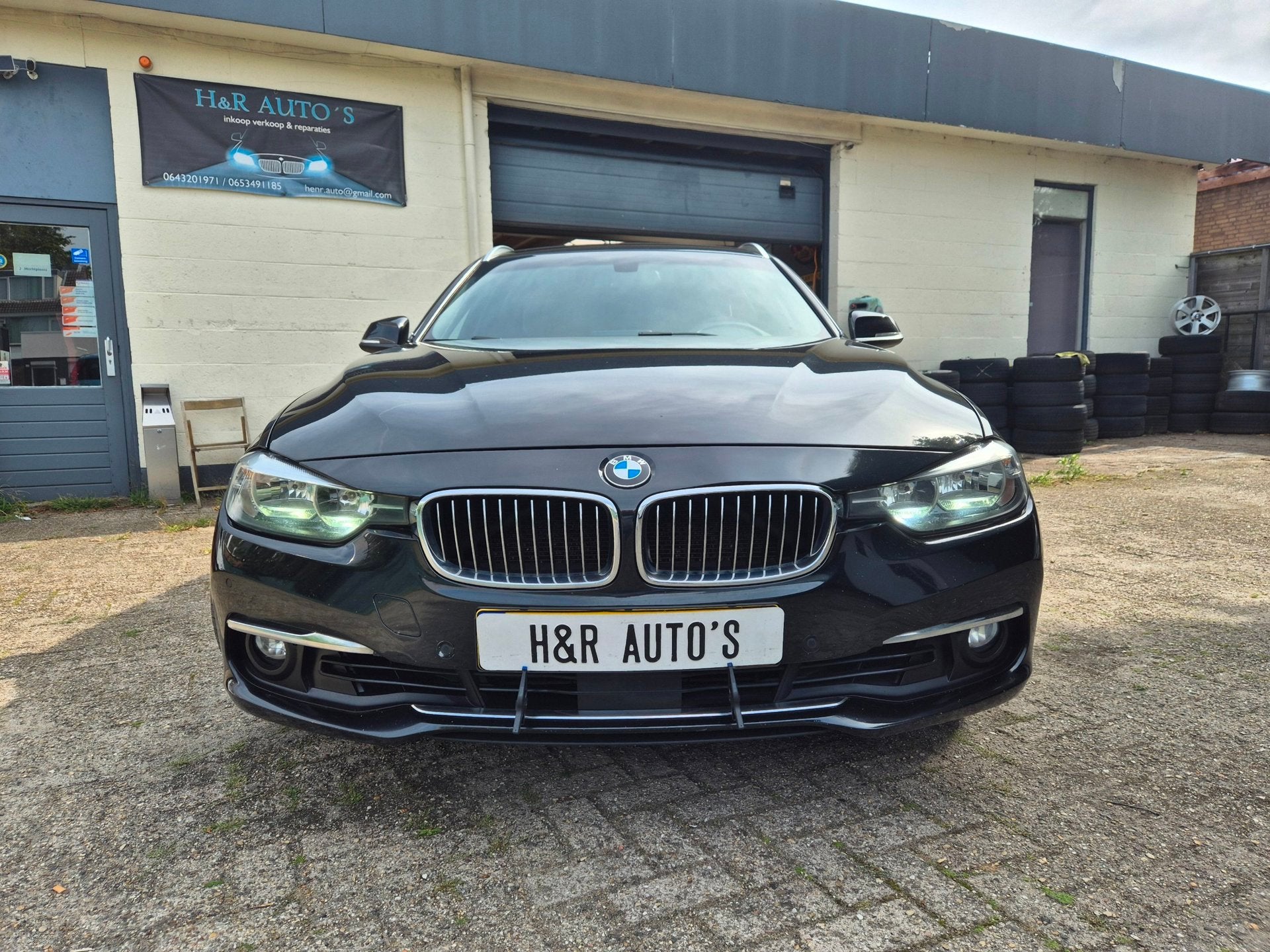 BMW 3-serie Touring 330d xDrive M Sport, schitterende goede, Automaat, Euro 6, Zwart, Leder