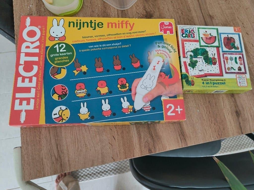 Nijntje Miffy Electro spel - Puzzel, Ophalen of Verzenden, Zo goed als nieuw, Overige typen