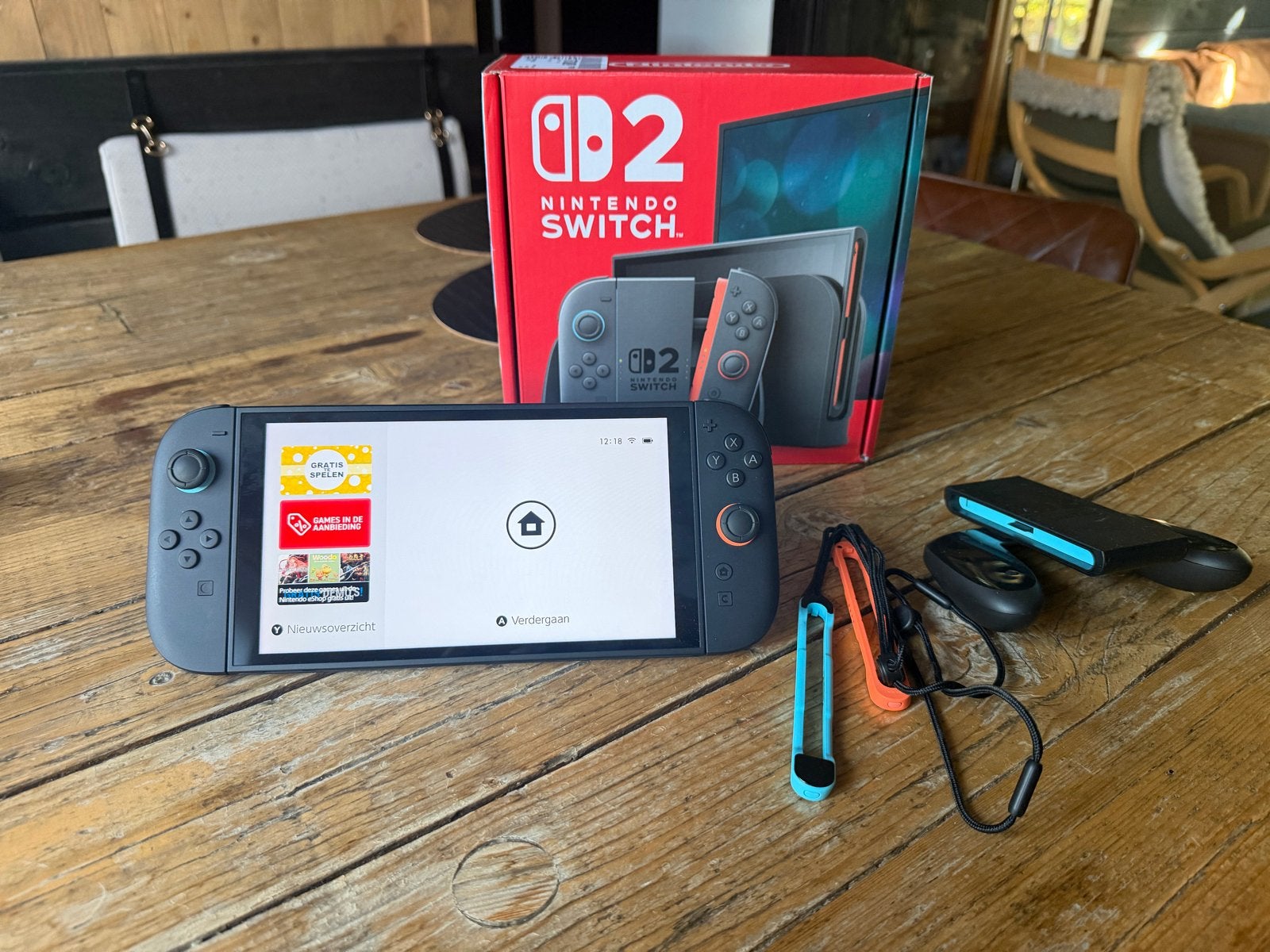 Nintendo Switch 2, Ophalen, Zo goed als nieuw, Met 2 controllers, Switch 2019 Upgrade