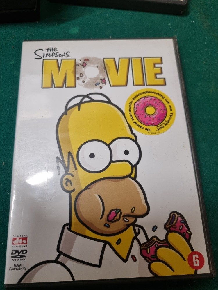 dvd the simsons movie, Ophalen of Verzenden