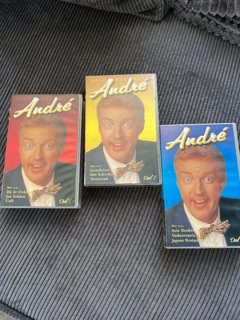 André van Duin video’s, Verzamelen, Ophalen of Verzenden, Gebruikt, Film, Overige typen
