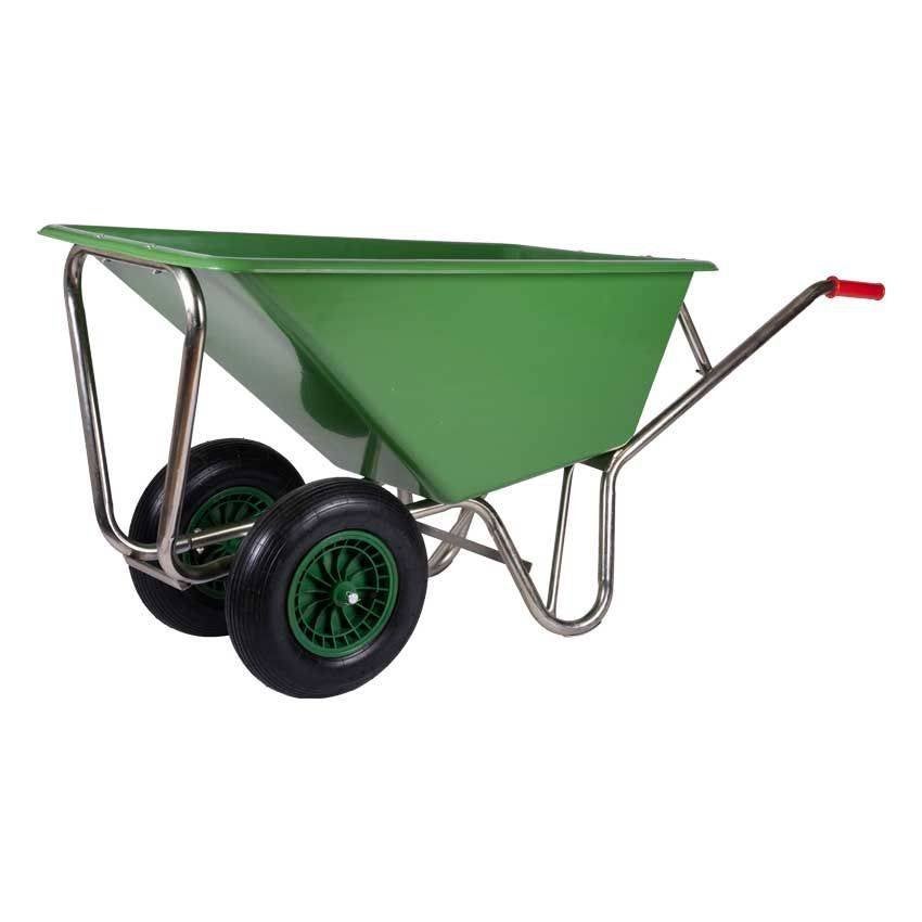 Kruiwagen Poly 160 liter 2 wielen nieuw, Tuin en Terras, Kruiwagens, Ophalen of Verzenden, Nieuw, Handmatig, Tweewielig