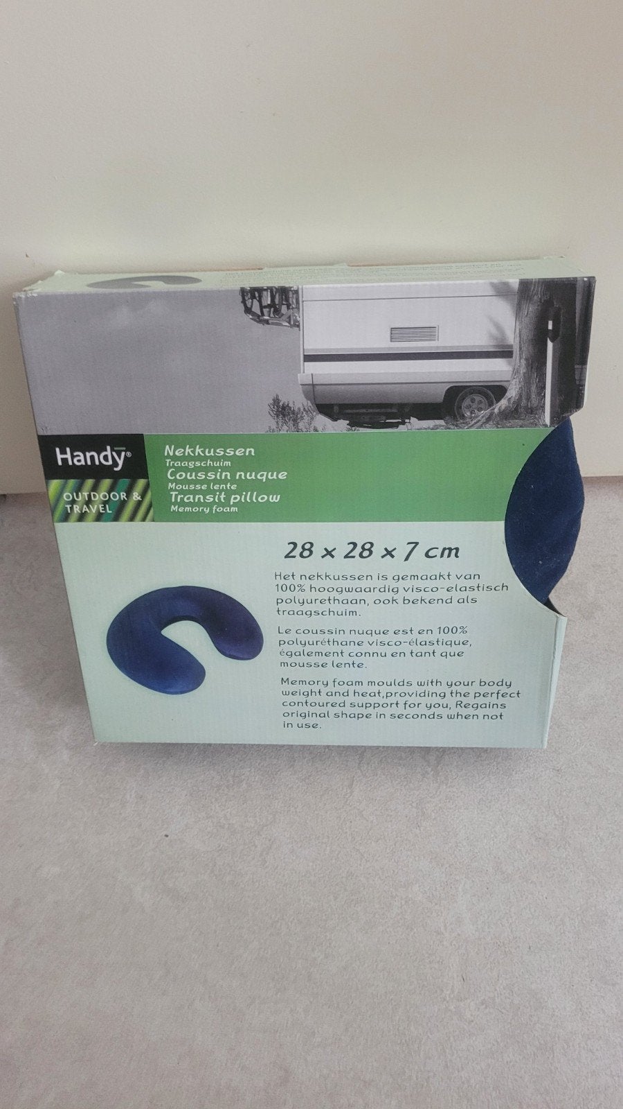Nieuwe Handy Nekkussen Traagschuim - Outdoor & Travel, Ophalen of Verzenden, Nieuw