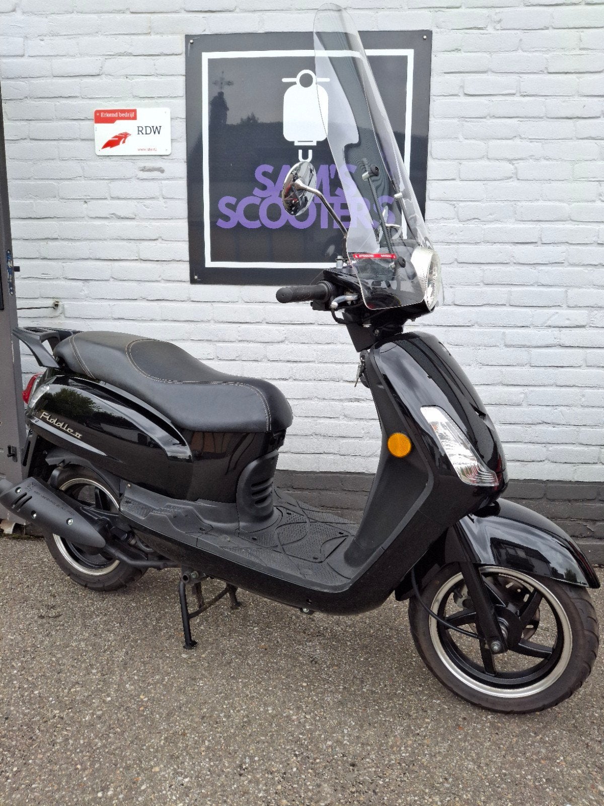 Sym Fiddle 2 - 2020 - 25KM - 6MND Garantie, Fietsen en Brommers, Ophalen, Gebruikt, Benzine, Fiddle