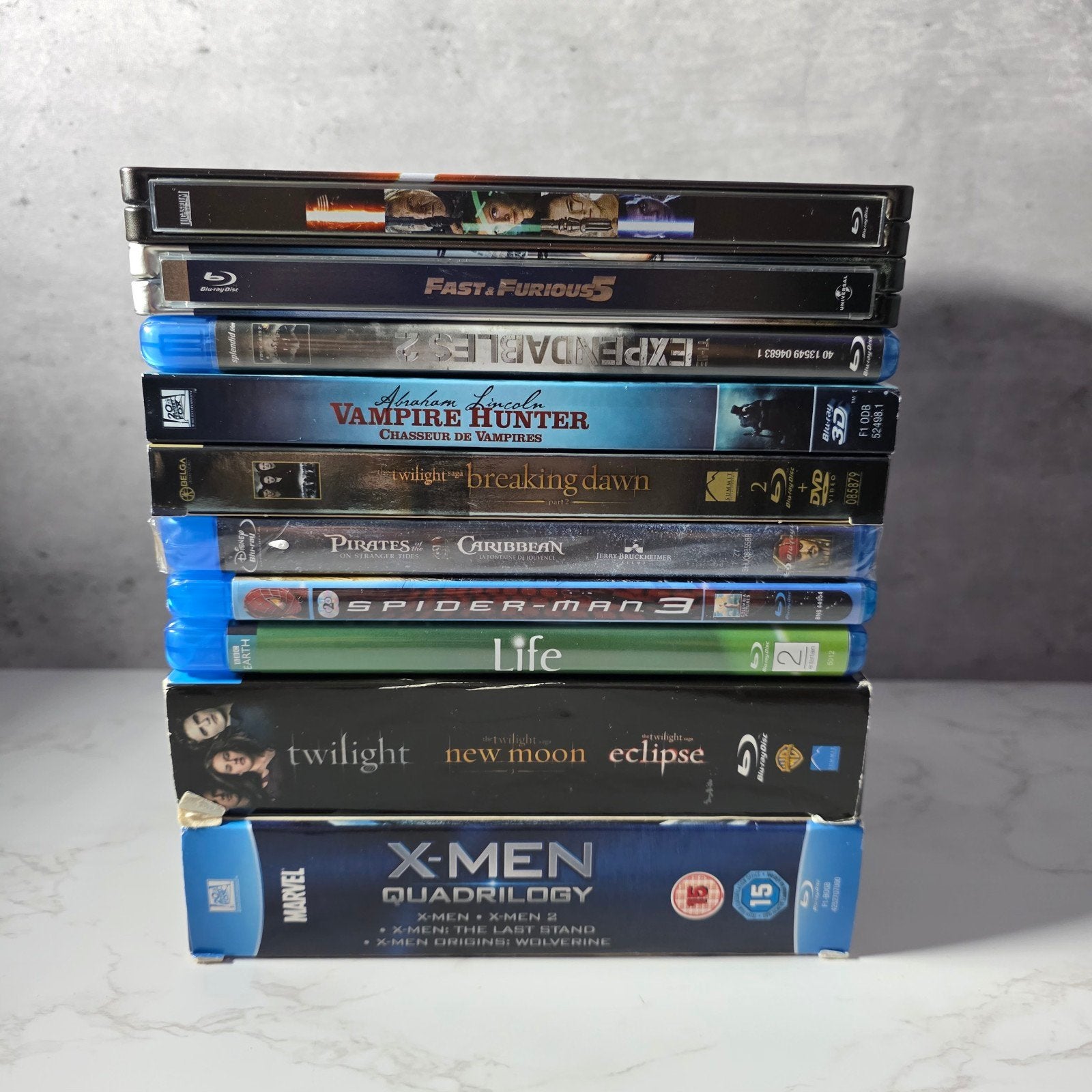 Partij Blu-ray Disc DVD'S Collectie, Engels, Inclusief doosje, Engels, Ophalen of Verzenden