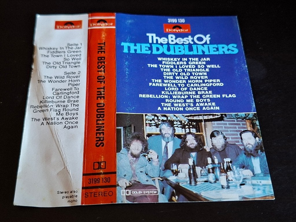 THE DUBLINERS - THE BEST OF THE DUBLINERS (MC), Gebruikt, 1 bandje, Ophalen of Verzenden, Origineel