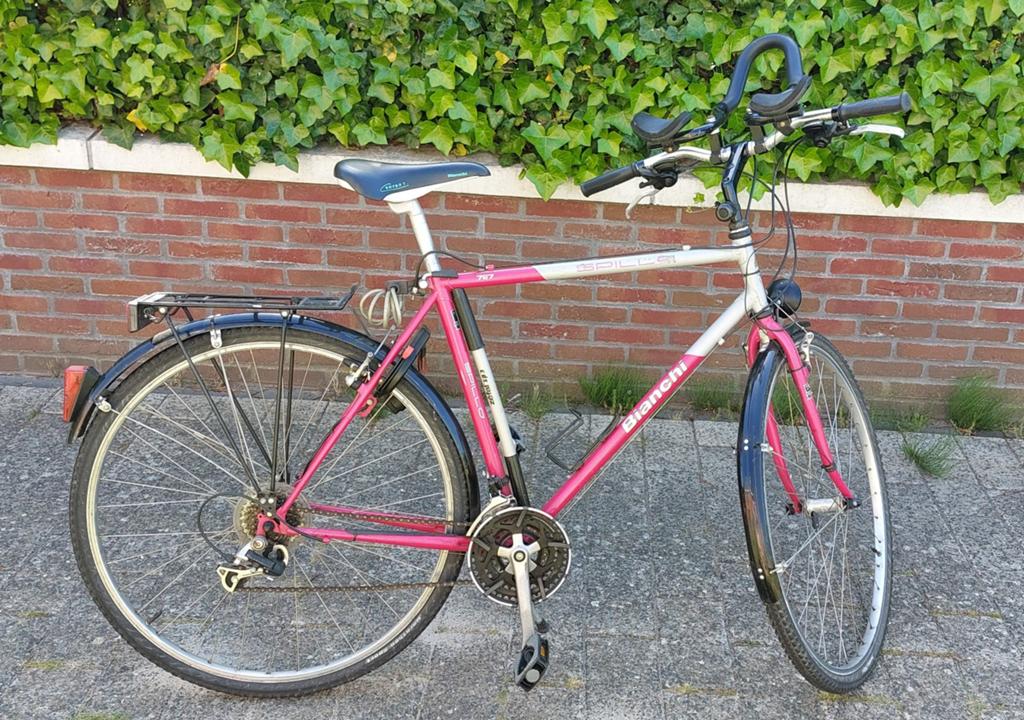 Bianchi Spillo 767 – vintage sportfiets, Fietsen en Brommers, Fietsen | Heren | Sportfietsen en Toerfietsen, 28 inch, Gebruikt
