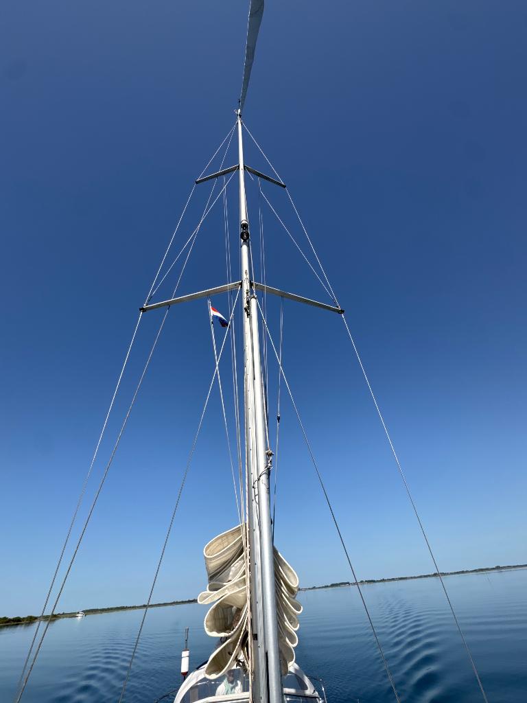 Mast  SELDEN met giek, 6 meter of meer, Gebruikt, Toebehoren, Ophalen