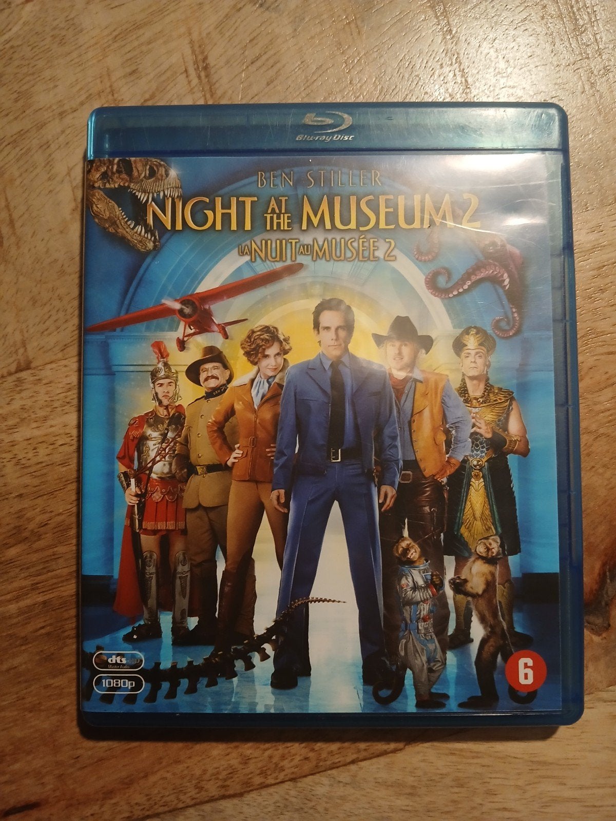 Night at the Museum 2 - Blu-ray (Ben Stiller), Cd's en Dvd's, Bonusmateriaal, Nederlands, Ophalen of Verzenden, Zo goed als nieuw