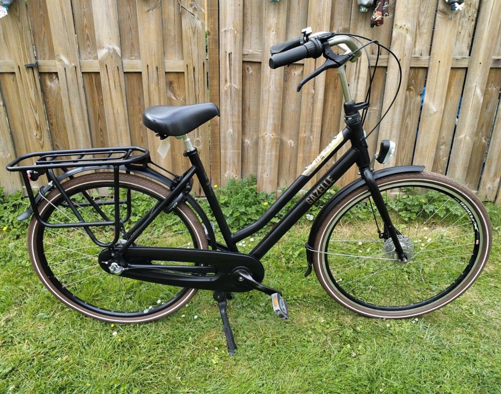 GAZELLE Heavy Duty Damesfiets 28" 54cm 3v RIJKLARE TOPSTAAT!, Fietsen en Brommers, Fietsen | Dames | Damesfietsen, Ophalen, Versnellingen