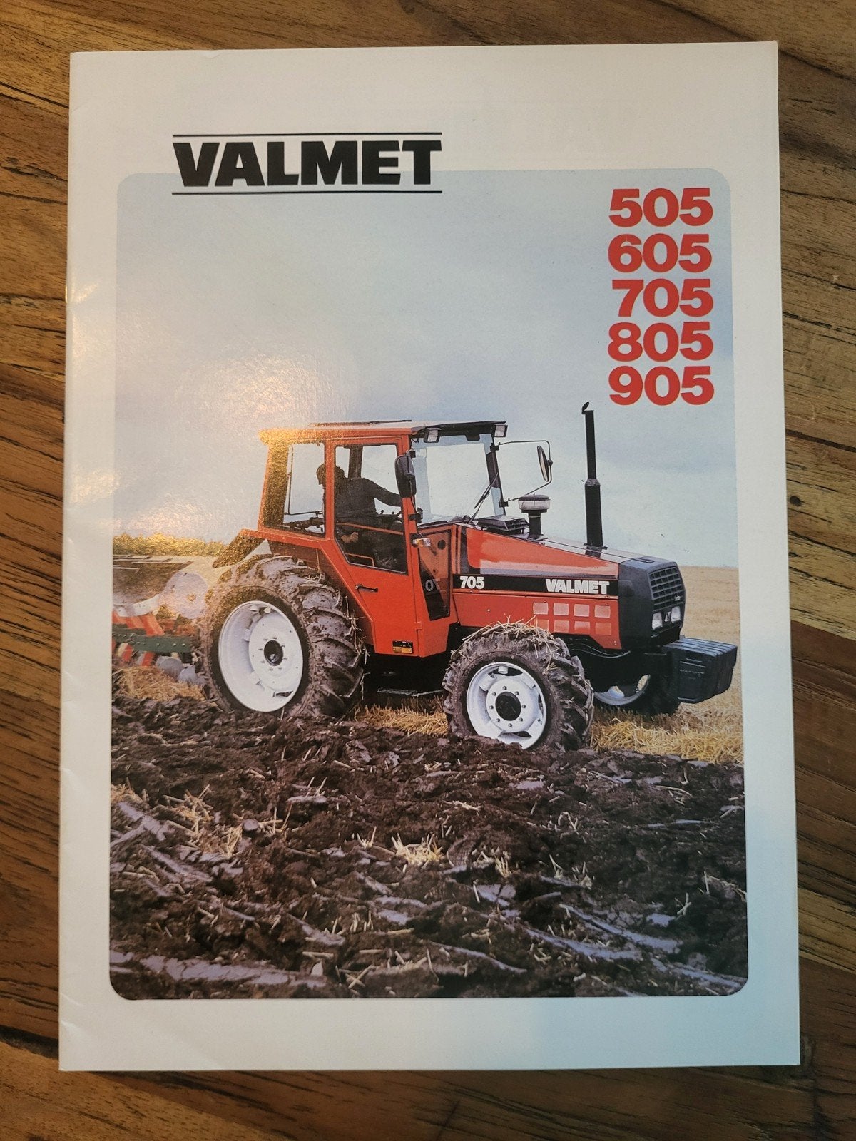 tractor folder Valmet 505 605 705 805 905, Ophalen of Verzenden, Zo goed als nieuw