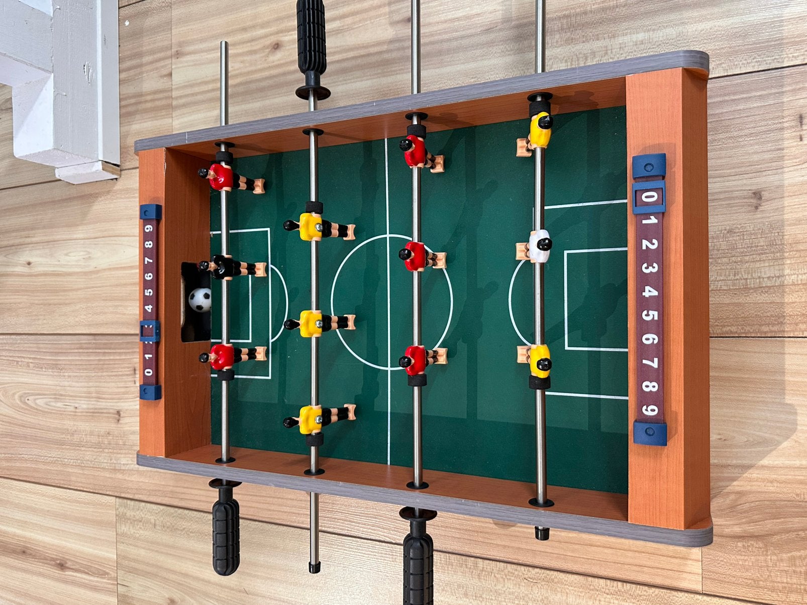 Tafelvoetbal, Ophalen, Zo goed als nieuw